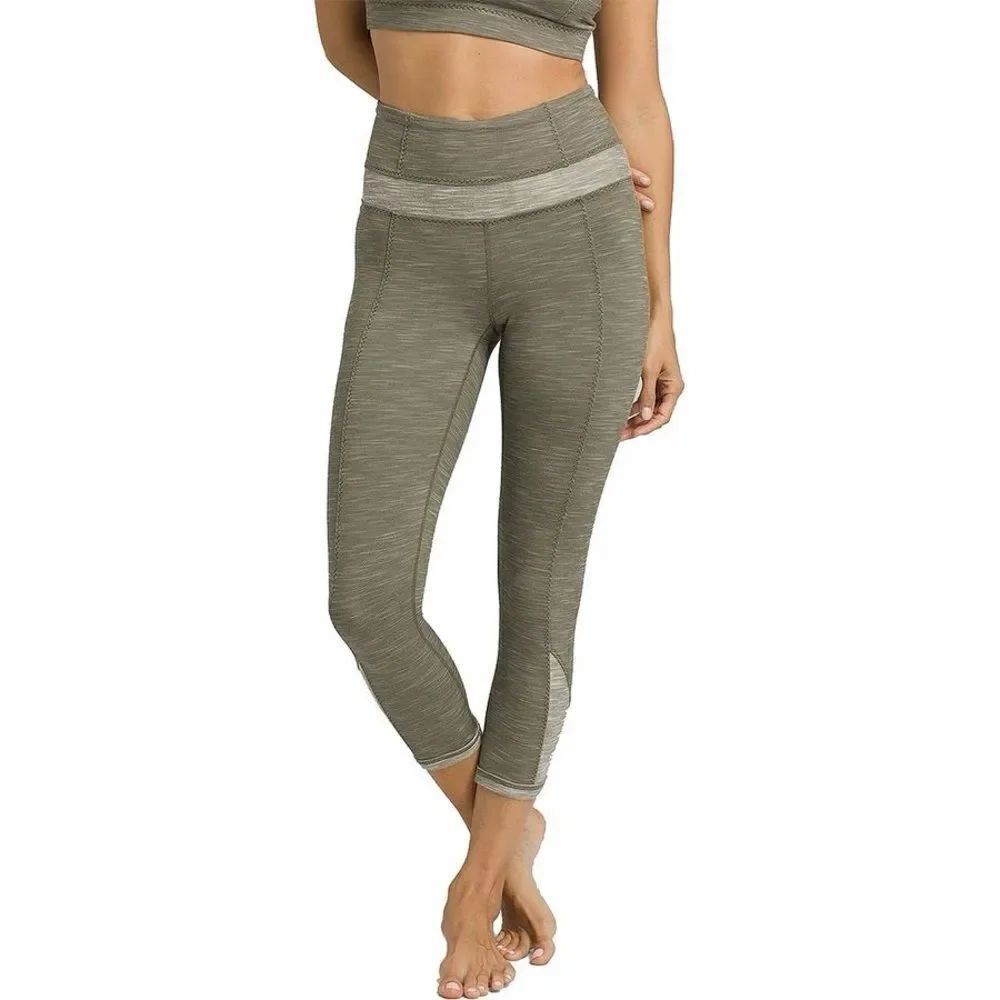 prAna | olive green Ember Capri leggings | size XS